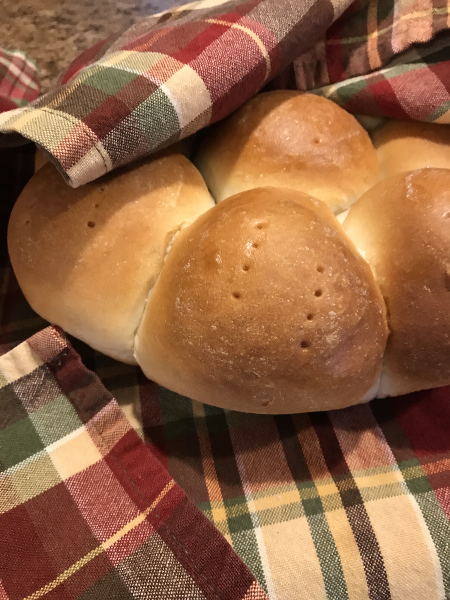 Homemade yeast rolls